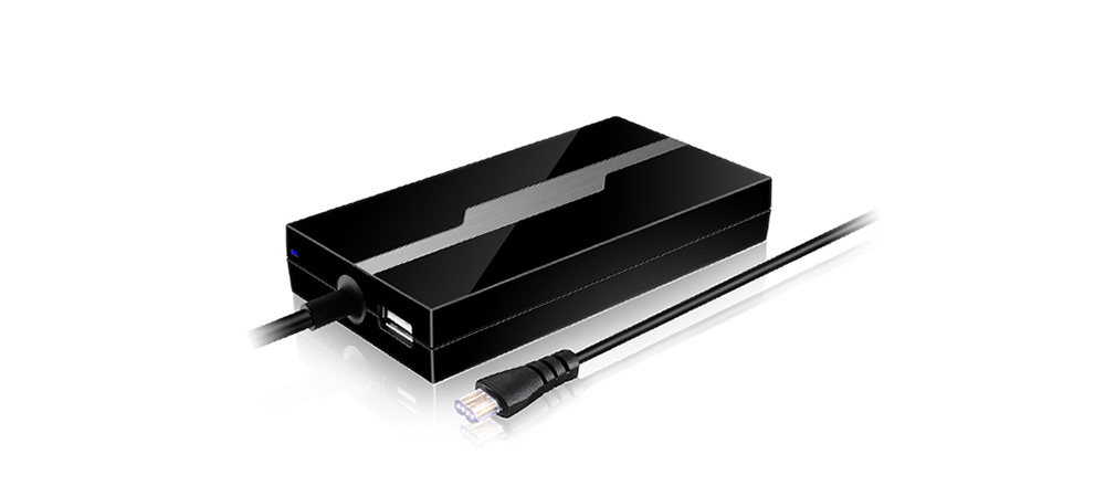 45W Ultra Slim Universal Laptop AC Adapter With USB (B)
