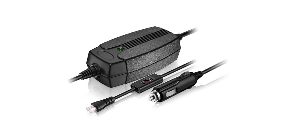 120W Universal Laptop DC Adapter With LCD (B)